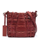 ROMANA - Bolso trenzado de piel para mujer (4)