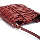 ROMANA - Bolso trenzado de piel para mujer (7)