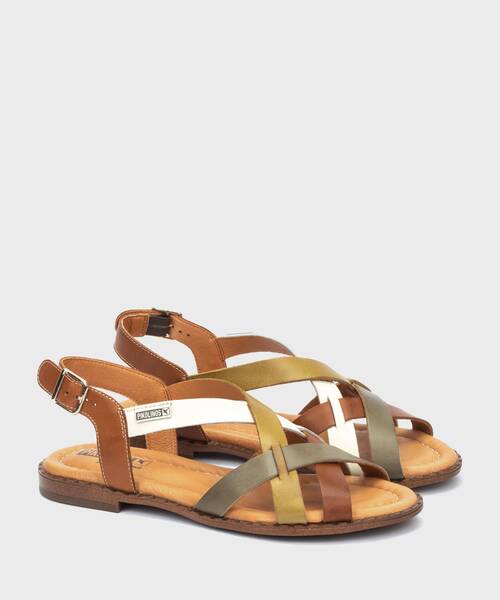 ALGAR - Sandalias planas con hebilla para mujer (1)