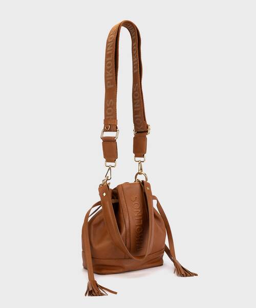 ALCUDIA - Bolso saco de piel para mujer (2)
