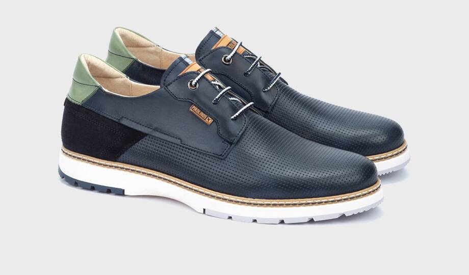 OLVERA - Zapatos con cordones casual para hombre (3)