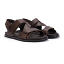ALMAGRO - Sandalia de piel con tiras para hombre (5)