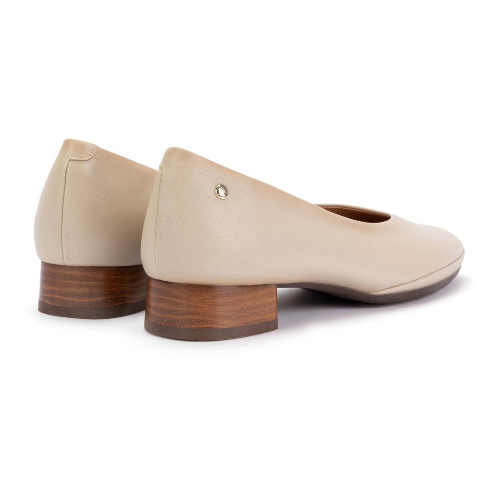 UBEDA - Salón con tacón bajo y horma amplia para mujer (6)