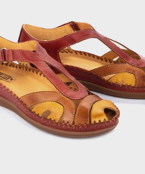 CADAQUES - Zapato semiabierto con cierre adherente para mujer (2)
