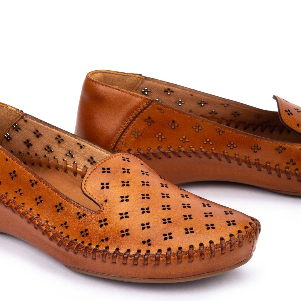 P. VALLARTA - Zapato plano con cierre adherente y cuña para mujer (7)