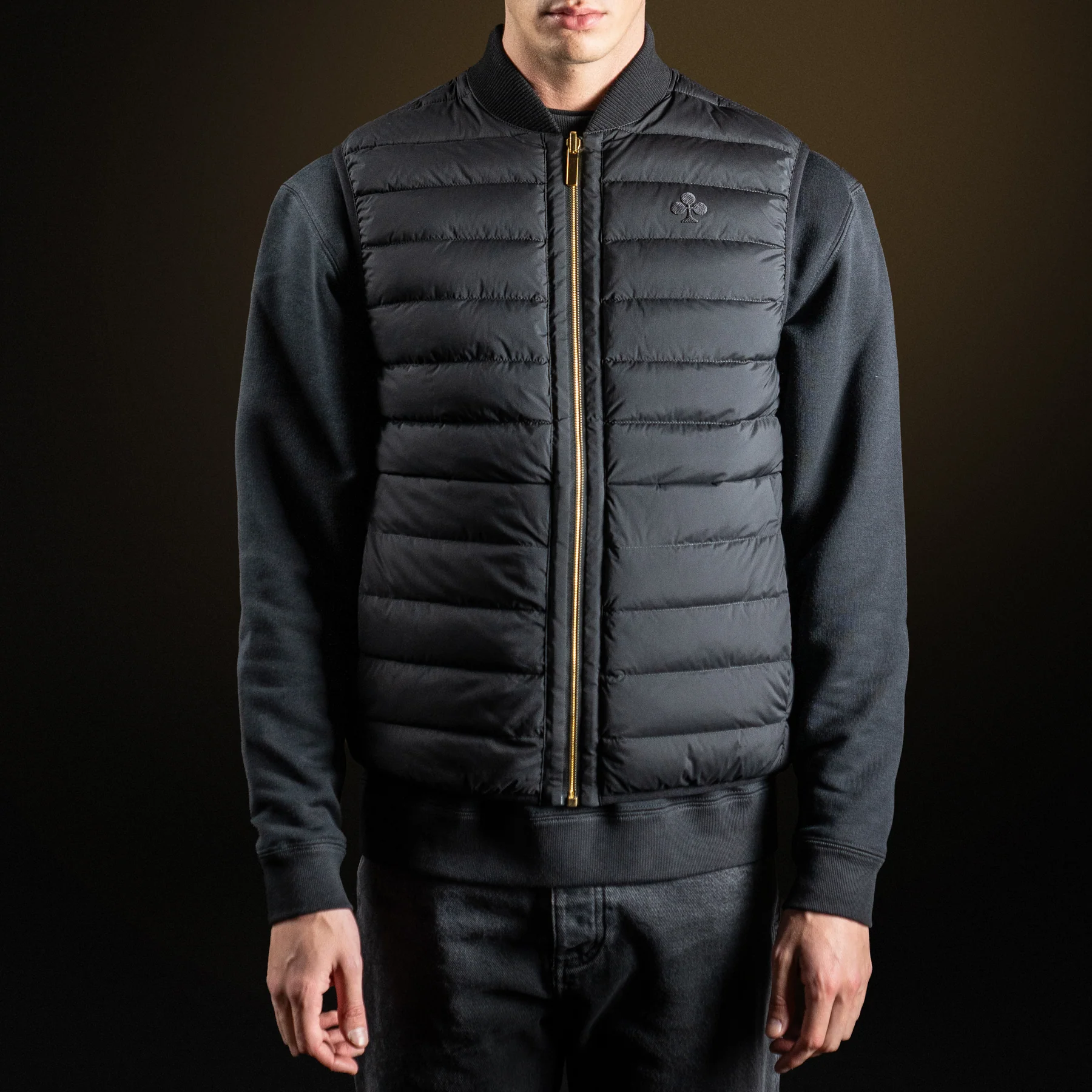 Chaleco reversible negro (2)