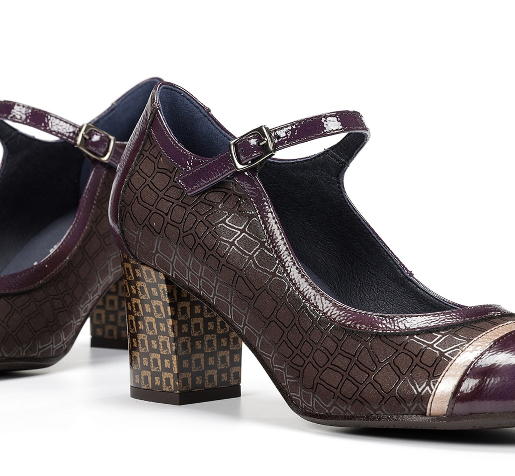RODIN D8669 Zapato MarrÃ³n (6)
