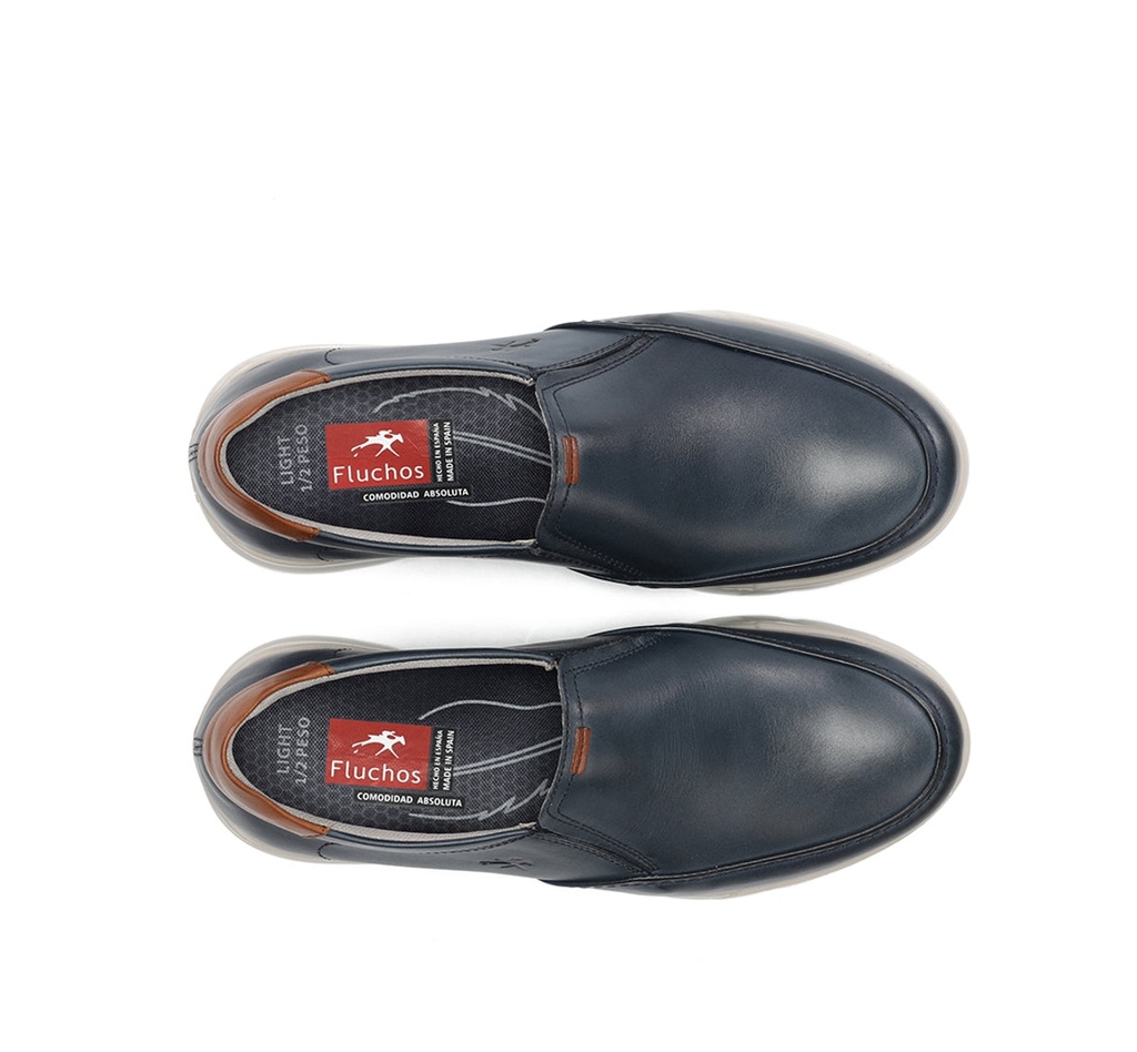 DARYL F1458 Slip On Azul (4)