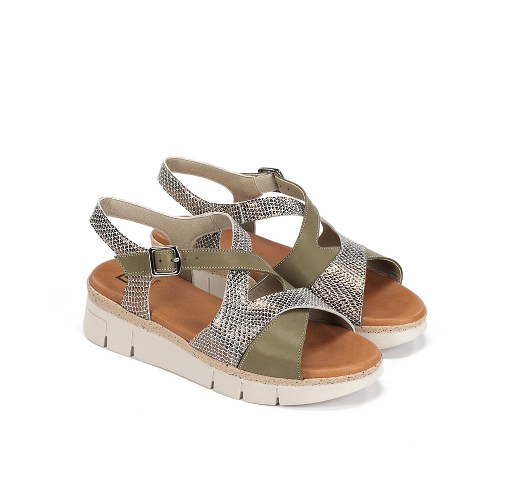 KLAU D9485 Sandalia Verde (3)