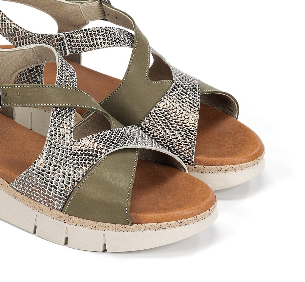 KLAU D9485 Sandalia Verde (5)