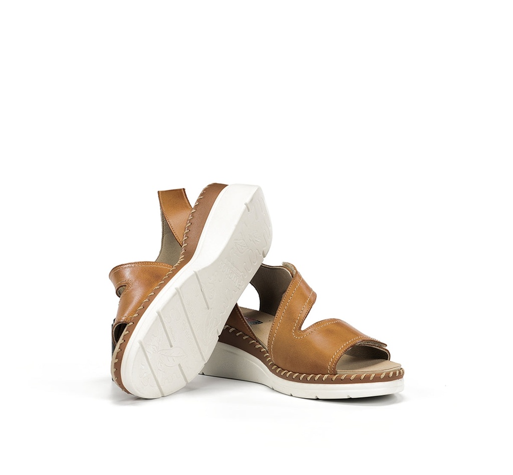 LEZA F2137 Sandalia MarrÃ³n (3)