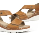 LEZA F2137 Sandalia MarrÃ³n (6)