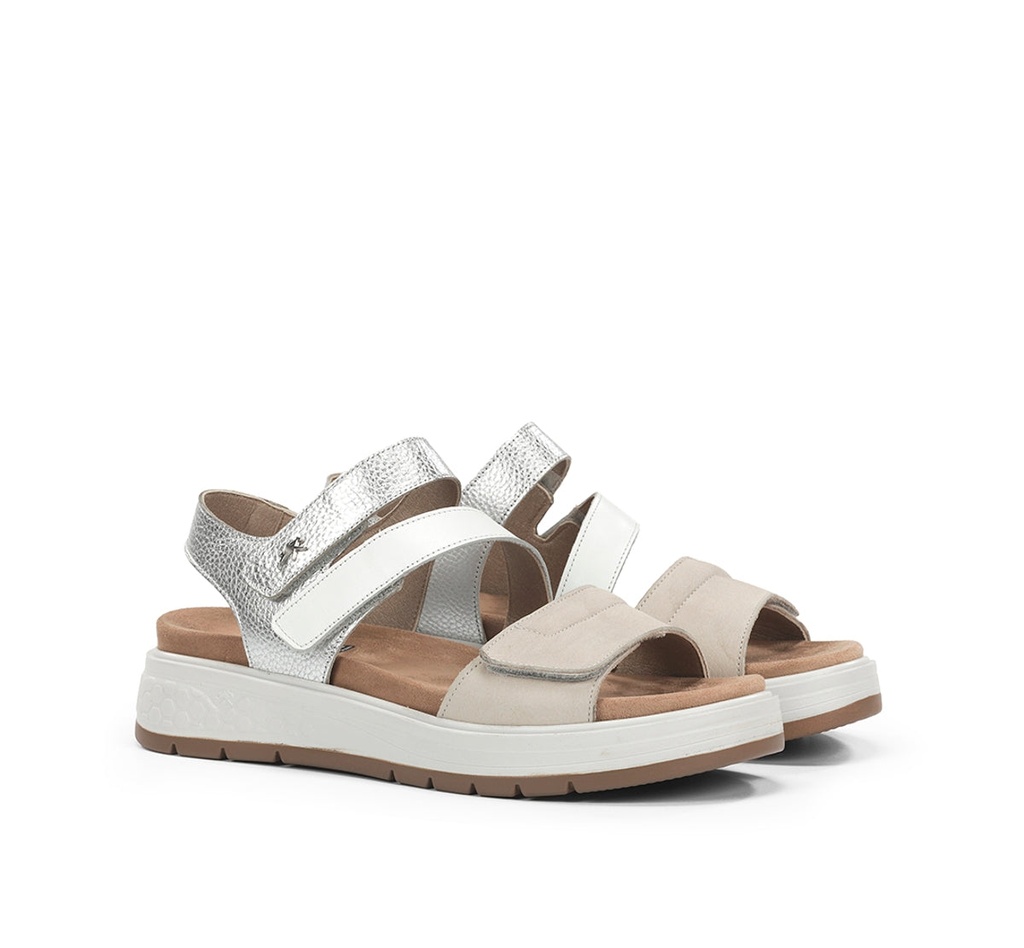 STREET F2165 Sandalia Blanca (1)