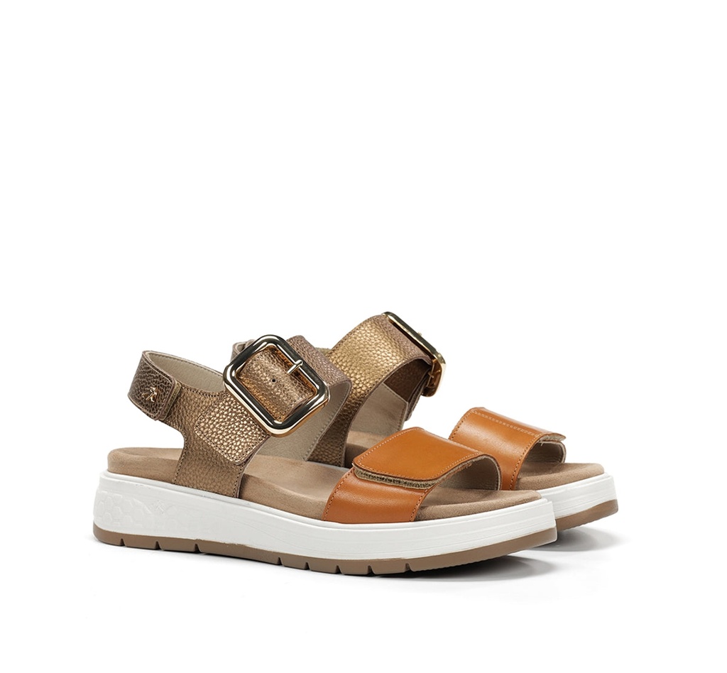 STREET F2166 Sandalia MarrÃ³n (1)