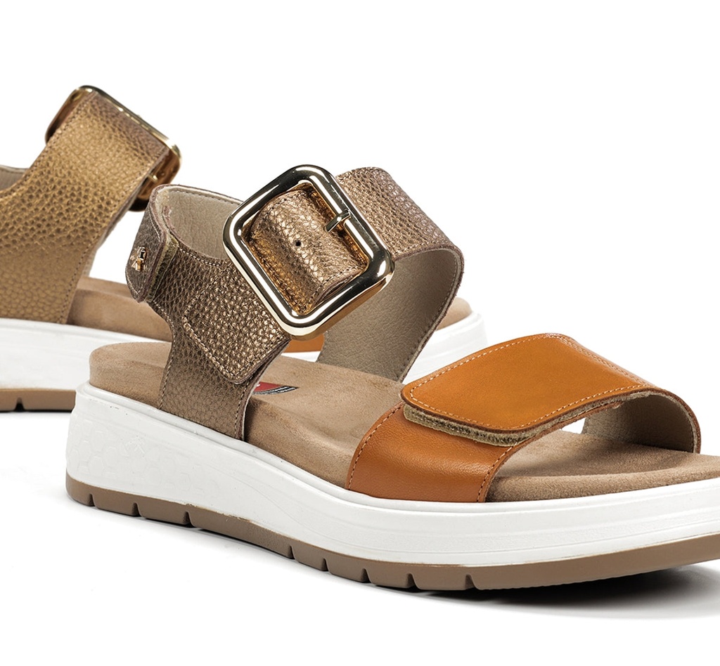 STREET F2166 Sandalia MarrÃ³n (6)