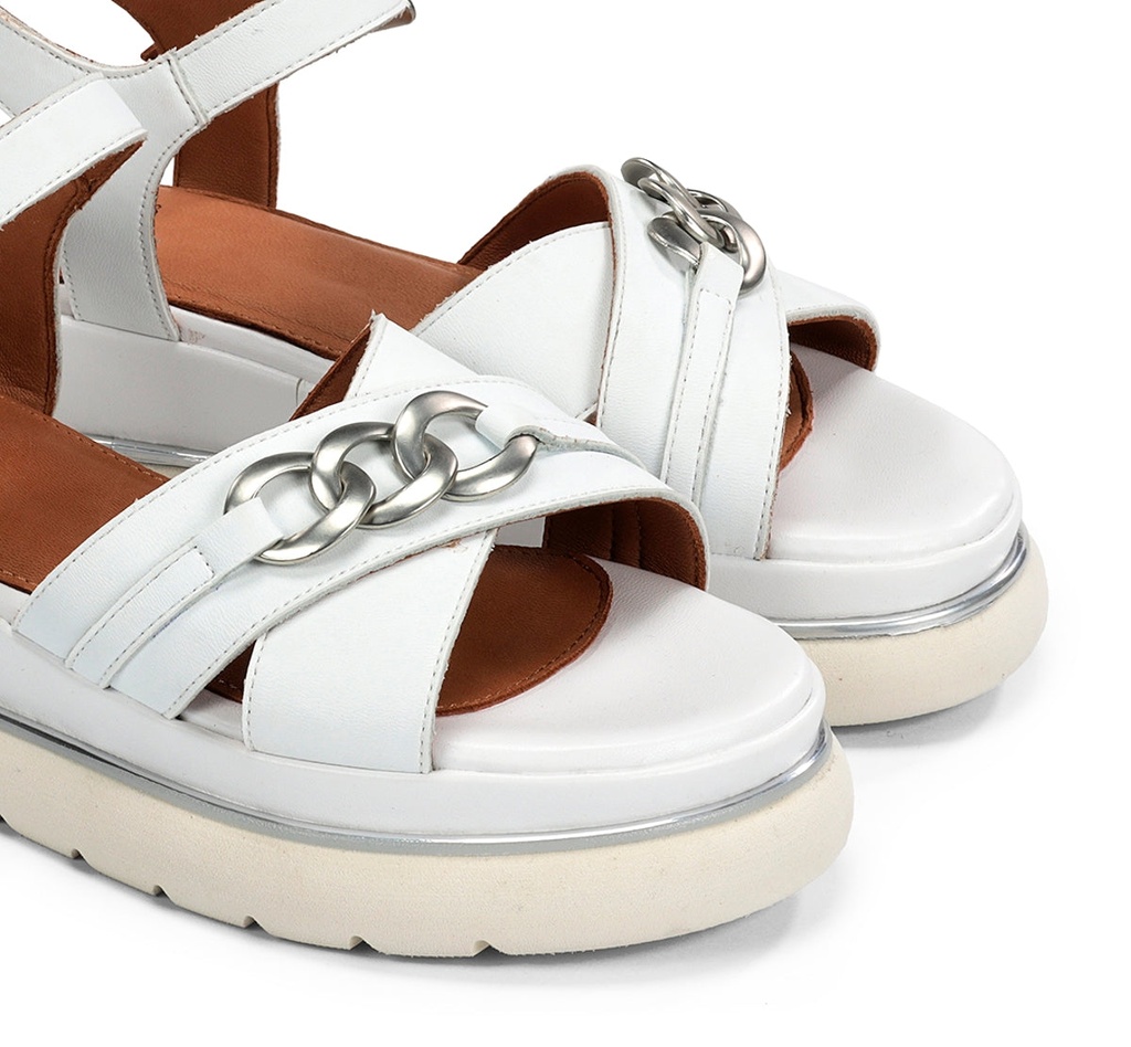 NIKA D9527 Sandalia Blanca (5)
