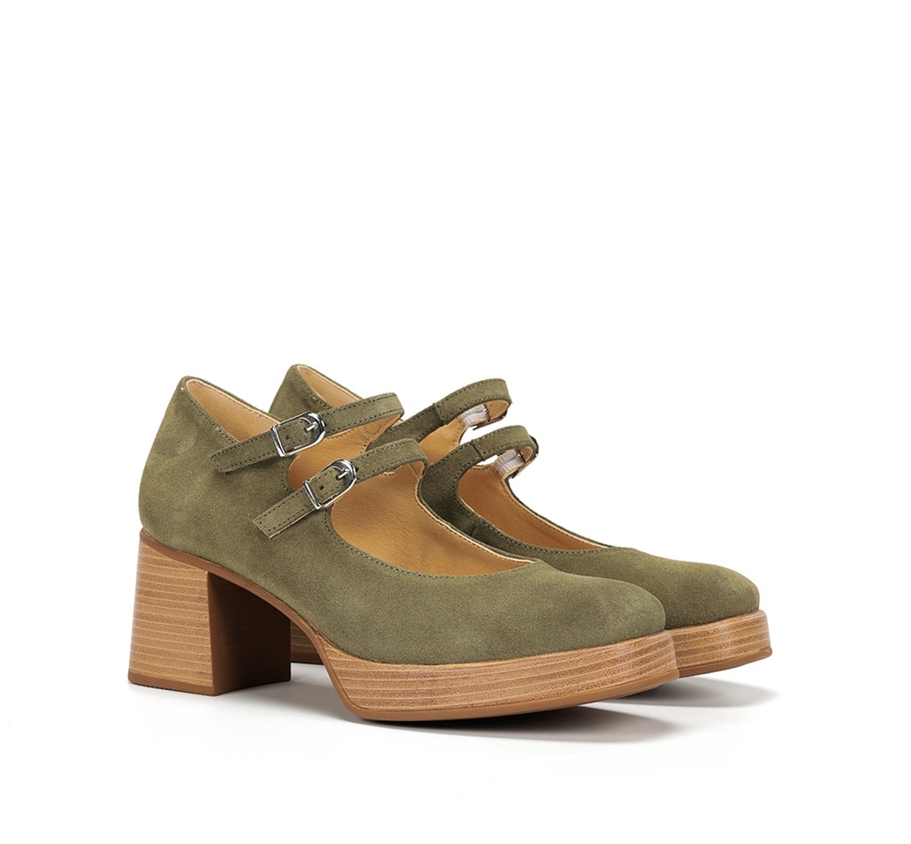 CRISTEL D9659 Zapato Verde (1)