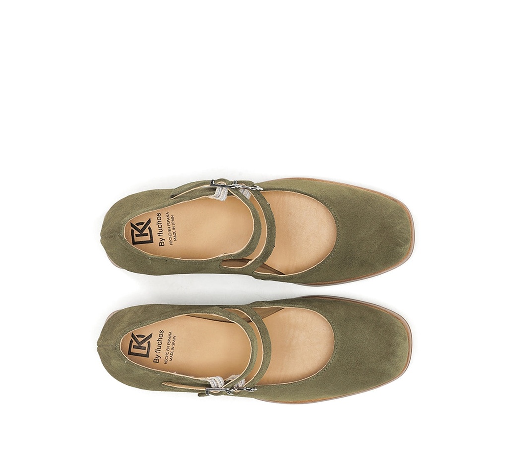 CRISTEL D9659 Zapato Verde (4)