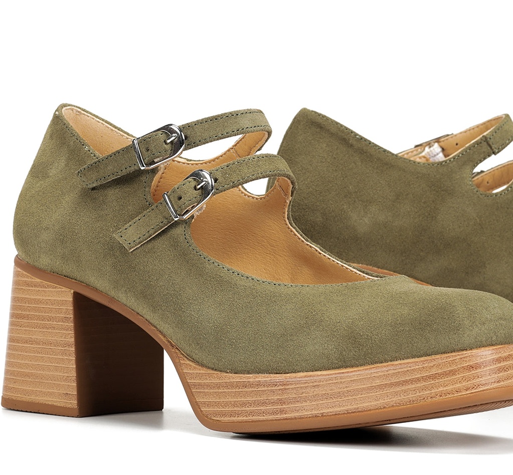 CRISTEL D9659 Zapato Verde (6)