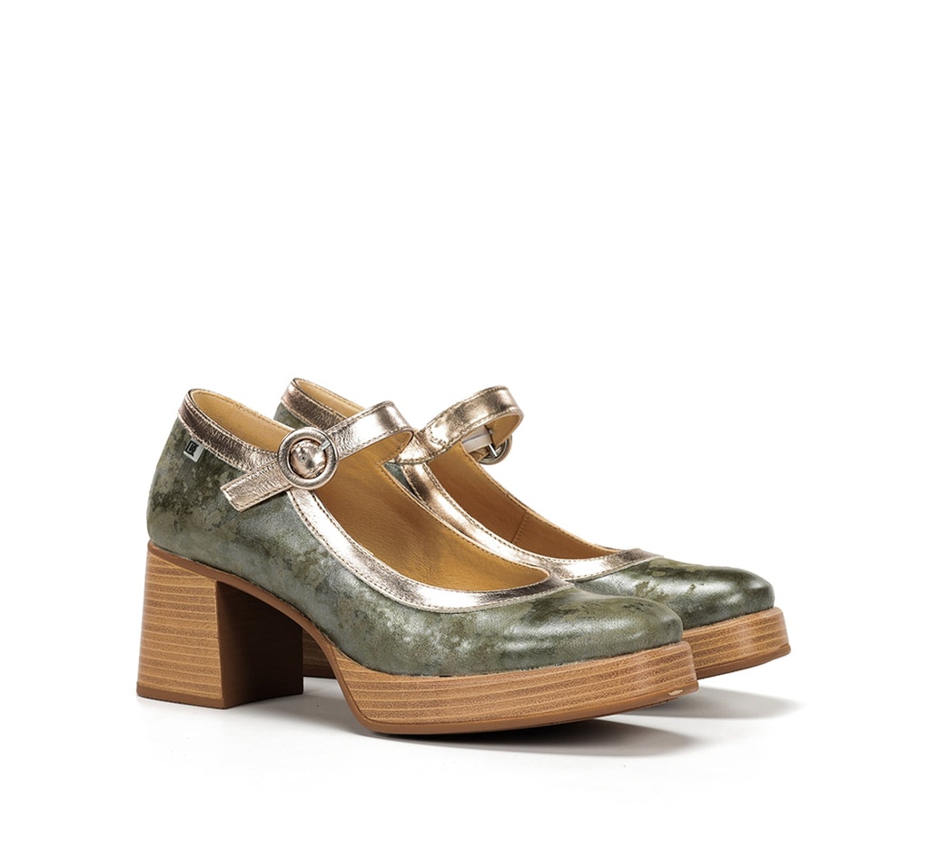 CRISTEL D9661 Sandalia Verde (1)