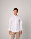 Camisa de vestir puño doble de algodón (1)