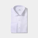 Camisa de vestir puño doble de algodón (3)