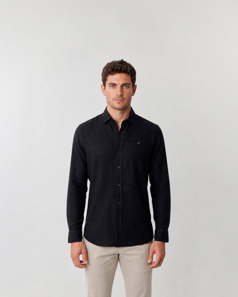 Camisa casual de lino (1)