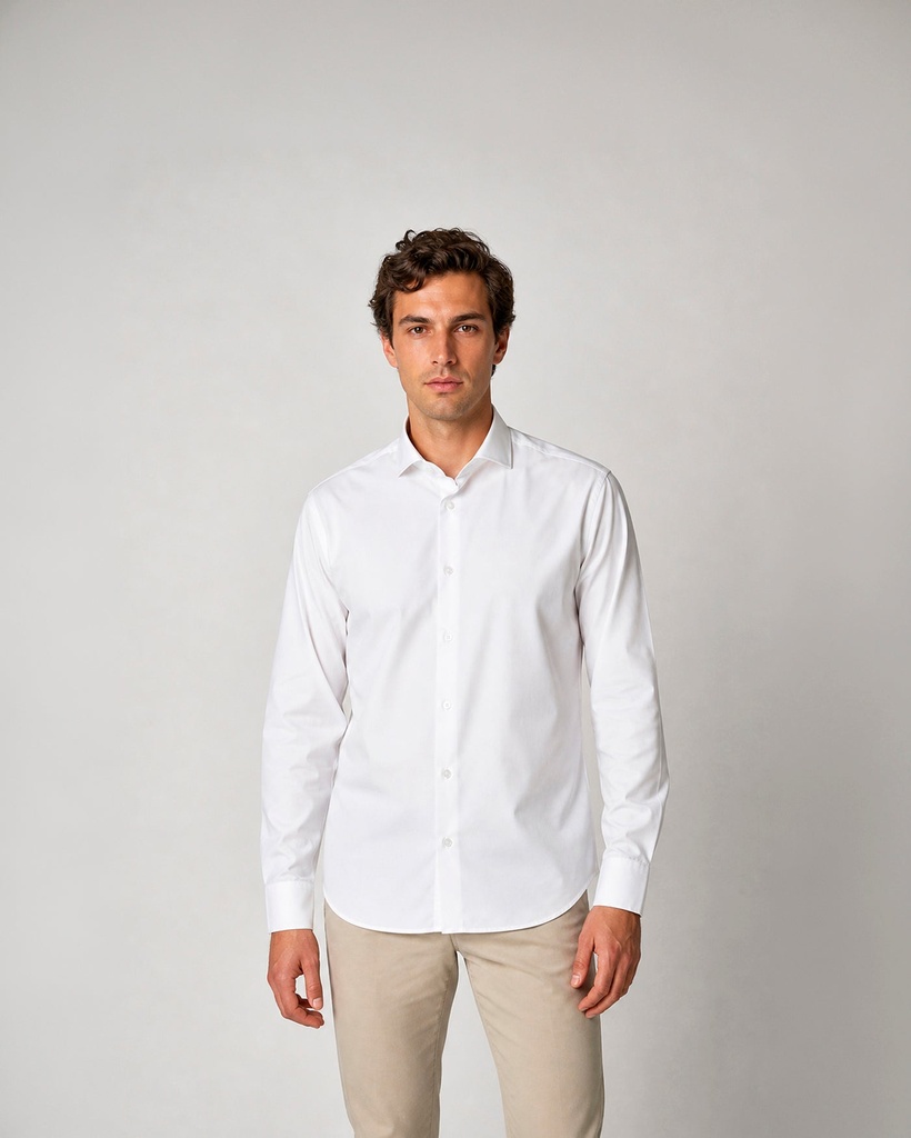 Camisa essential de algodón (1)