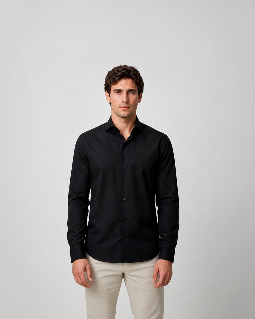 Camisa essential de algodón (1)