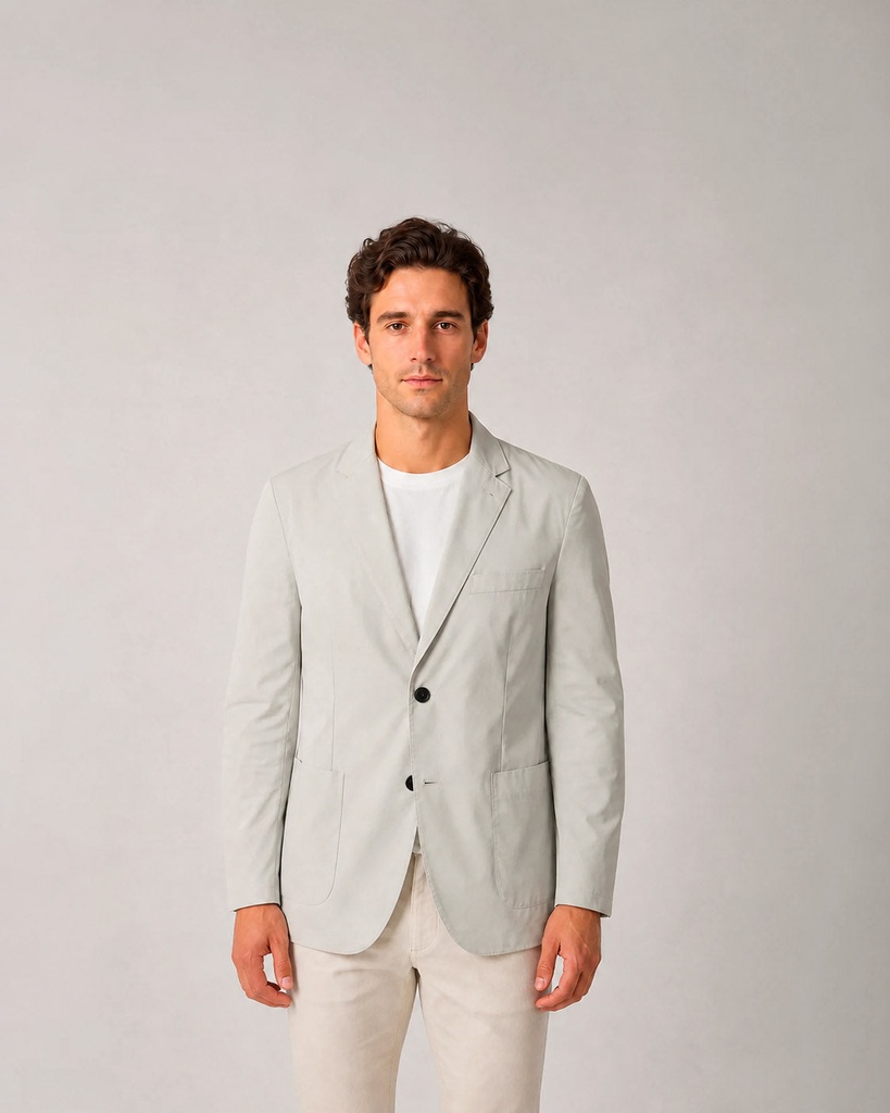Americana de tejido tecnico slim fit (1)