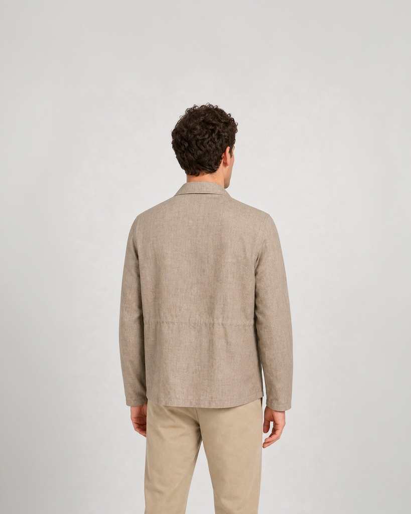 Chaqueta 4 bolsillos 100% lino (2)