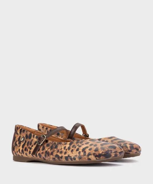 CARMONA - Merceditas de leopardo para mujer (1)
