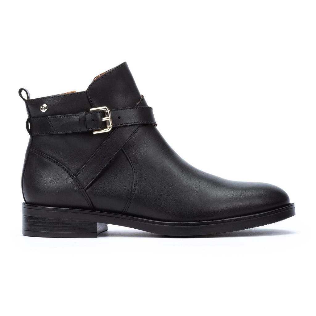 PUERTOLLANO - Botin plano con hebilla para mujer (4)