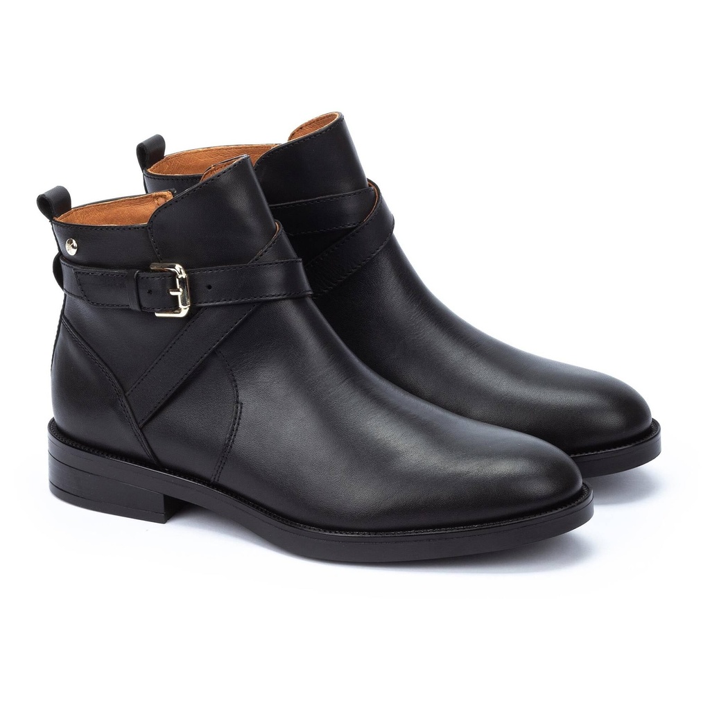 PUERTOLLANO - Botin plano con hebilla para mujer (5)