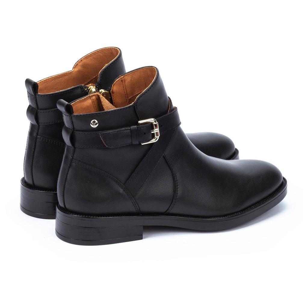 PUERTOLLANO - Botin plano con hebilla para mujer (6)