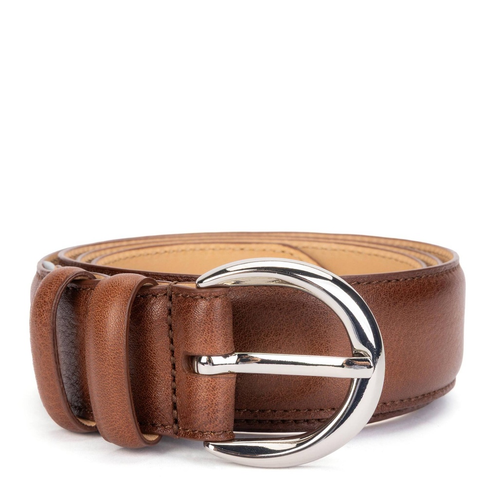 CINTURÓN - Cinturón clásico de piel para mujer (4)