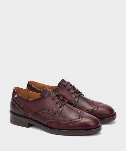 PUERTOLLANO - Blucher plano con cordones para mujer (1)