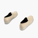 Mocasín Mujer Cuña Baja Beige (4)
