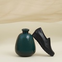 Mocasín Mujer Cuña Baja Negro (1)