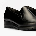 Mocasín Mujer Cuña Baja Negro (4)