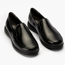 Mocasín Mujer Cuña Baja Negro (1)