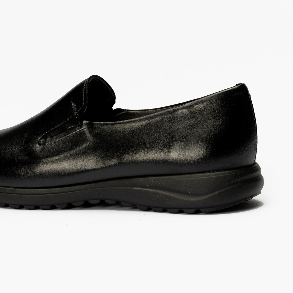 Mocasín Mujer Cuña Baja Negro (4)