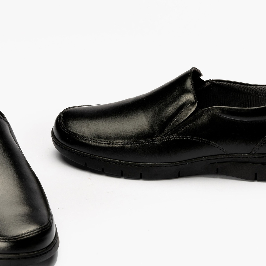 Mocasín Hombre Piel Negro (6)