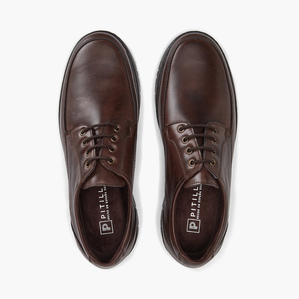 Zapato Blucher Hombre Marron (2)