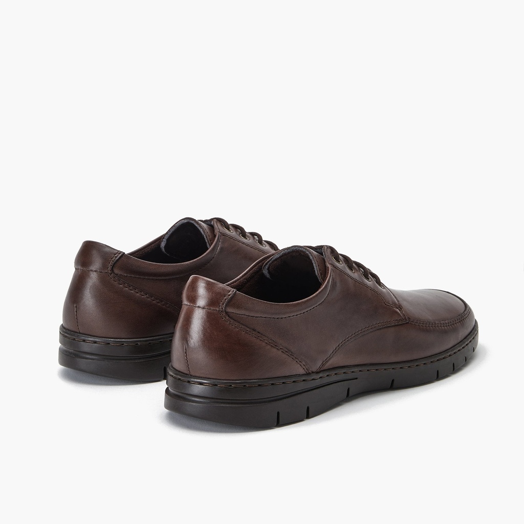 Zapato Blucher Hombre Marron (4)
