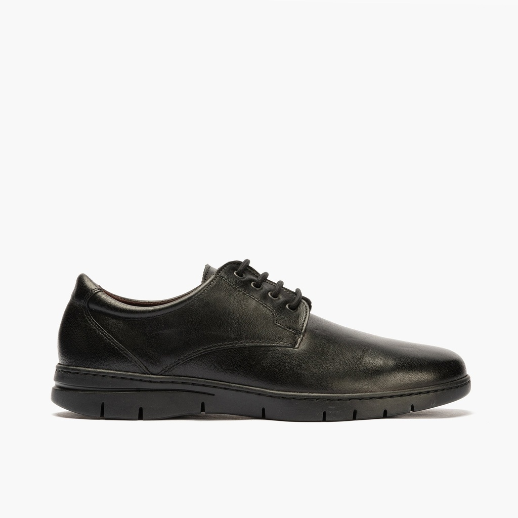 Zapato Blucher Hombre Negro (1)