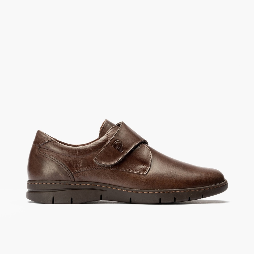 Zapato Blucher Velcri Hombre Marrón (1)