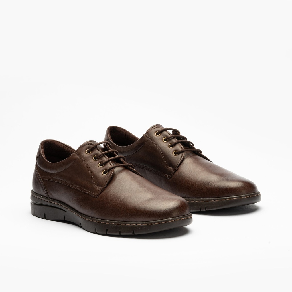 Zapato Blucher con Cordones Hombre Marrón (1)