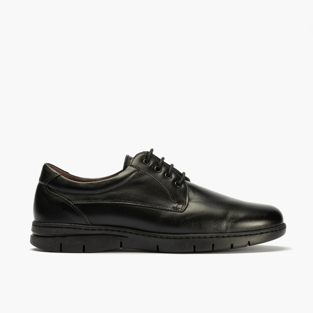 Zapato Blucher con Cordones Hombre Negro (2)