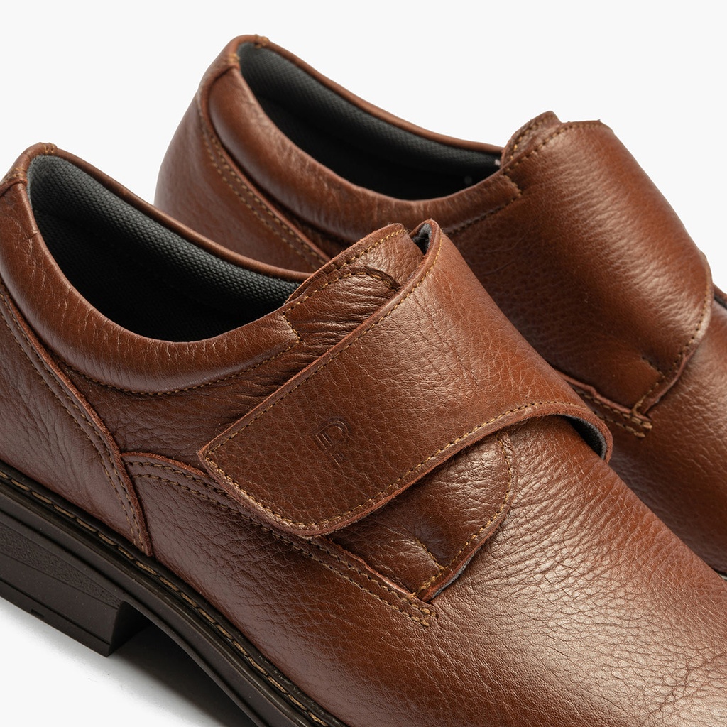 Zapato Blucher Hombre con Velcro Líbano (1)